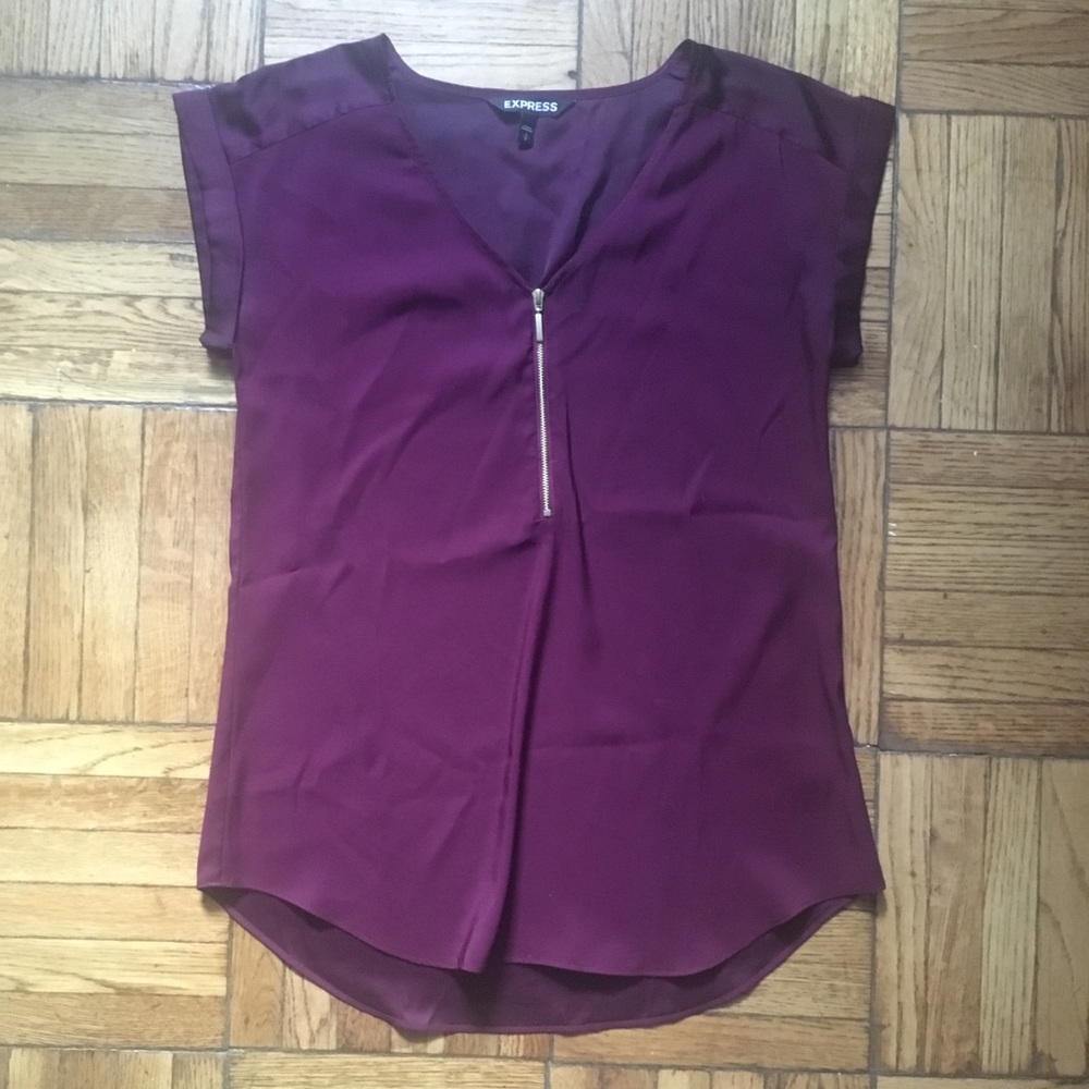 🌷 Express Zip Front Blouse